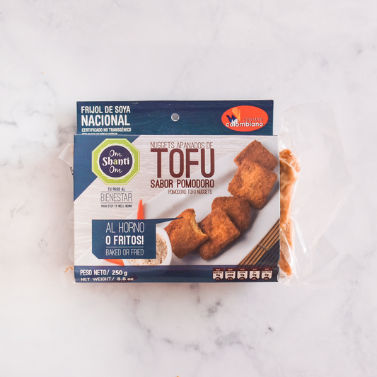 Nuggets apanados de tofu